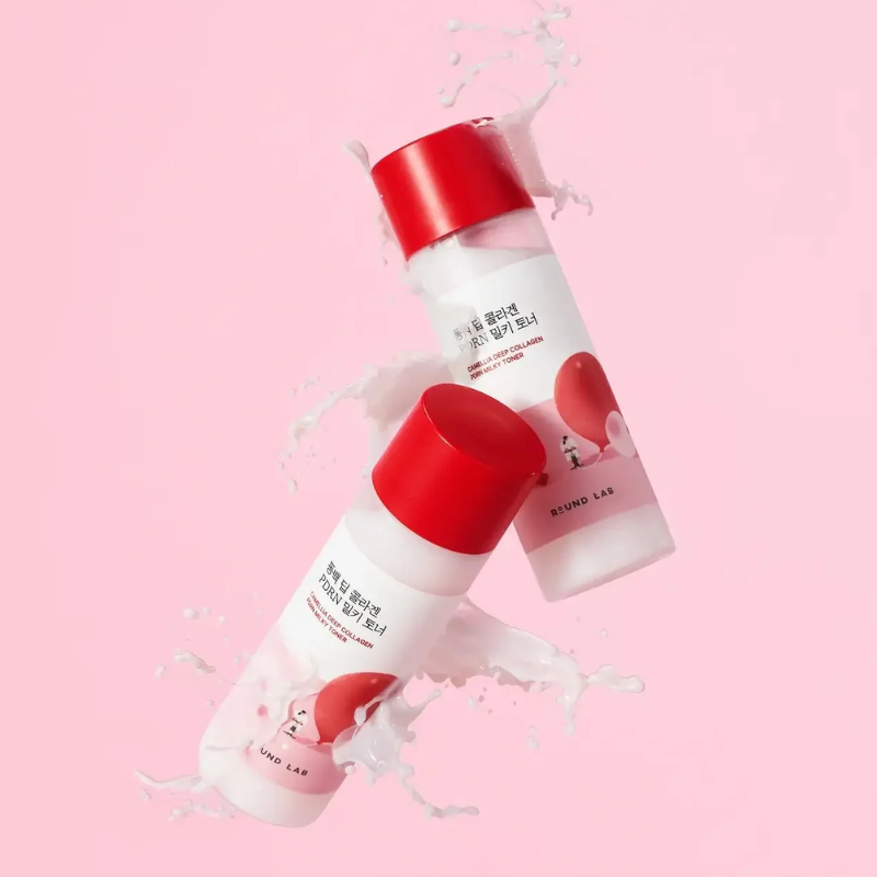 Round Lab Camellia Deep Collagen PDRN Milky Toner 150ml