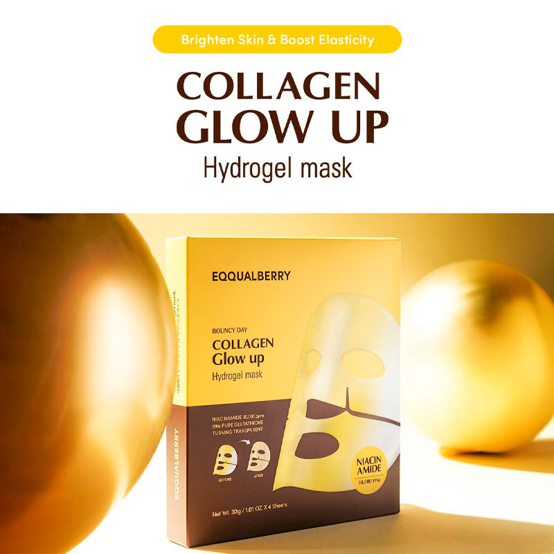 Eqqualberry Collagen Glow up Hydrogel Mask Eqqualberry Collagen Glow up Hydrogel Mask