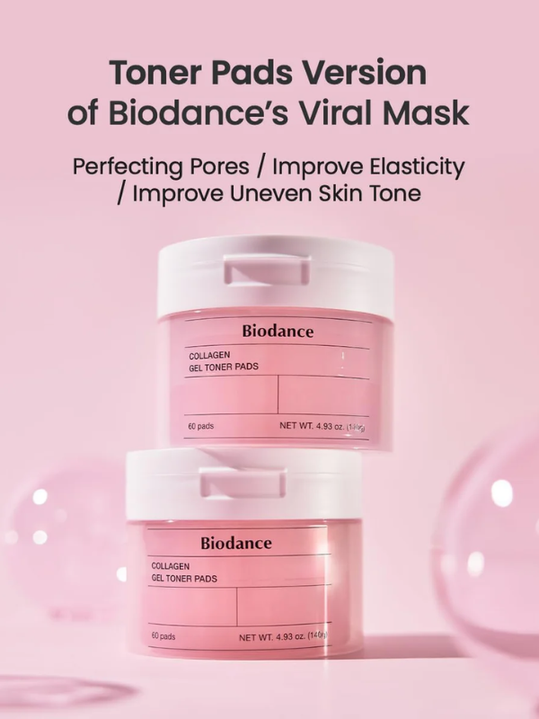 Biodance Collagen Gel Toner Pads 140g / 60pads