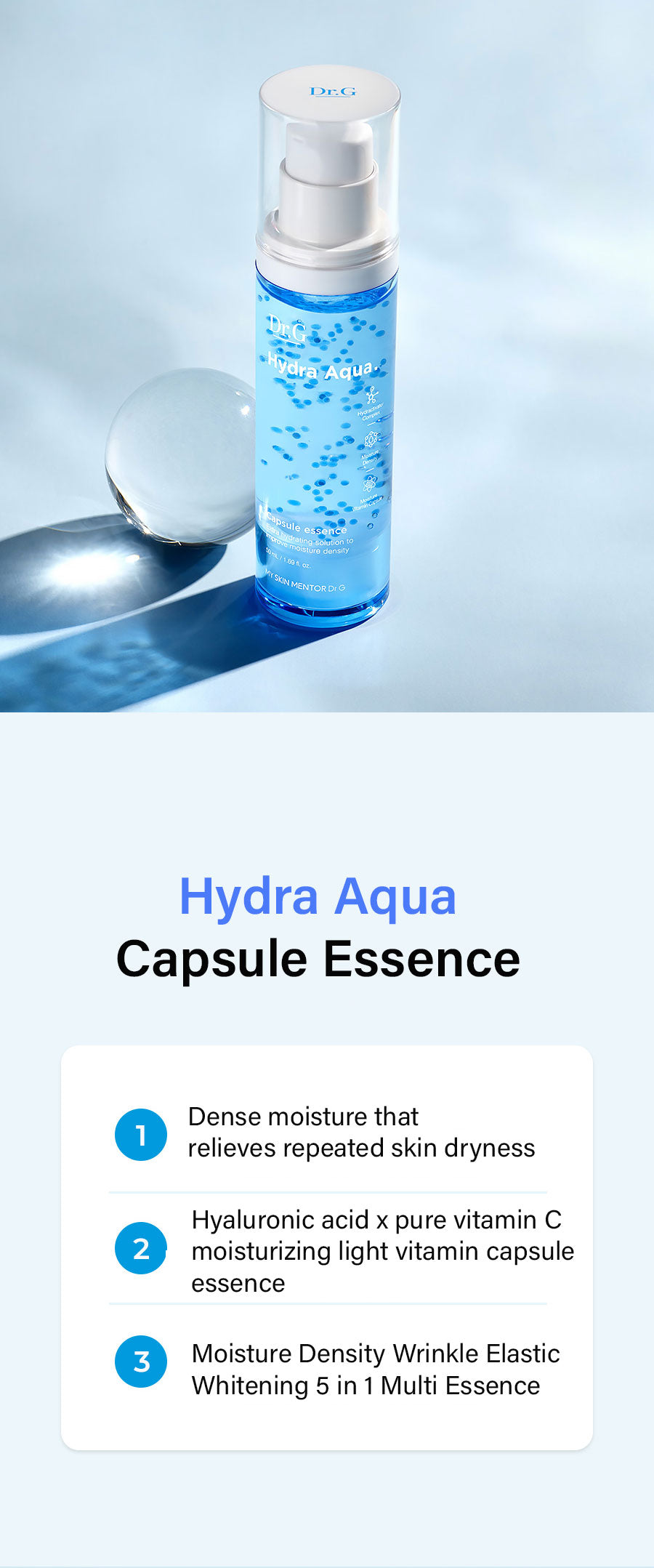 Dr.G Hydra Aqua Capsule Essence 50ml Dr.G