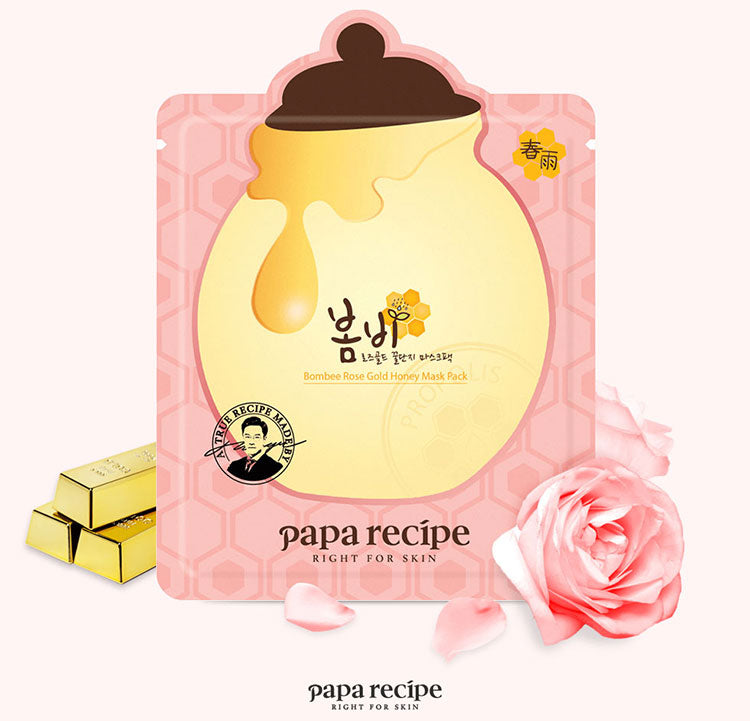 Papa Recipe Bombee Rose Gold Honey Mask Pack 24ml Papa Recipe