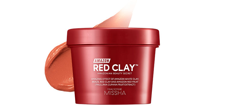 MISSHA Amazon Red Clay Pore Mask 110ml MISSHA