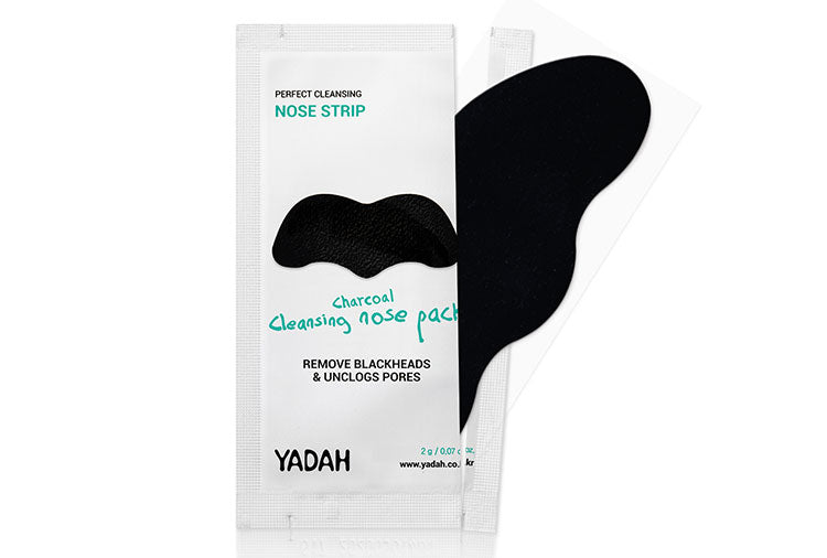 Yadah Charcoal Cleansing Nose Pack 10pcs Yadah