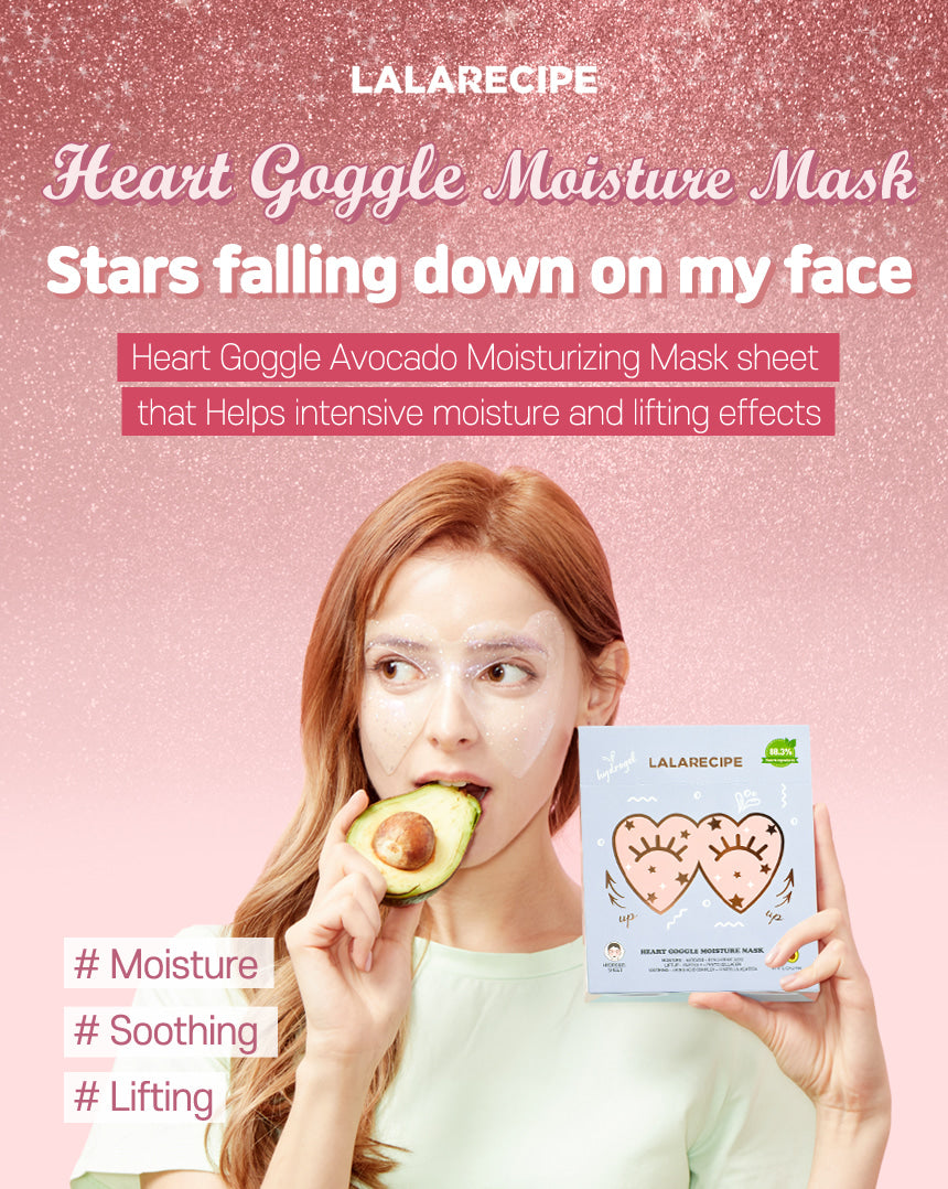 Lala Recipe Heart Goggle Moisture Mask 7g Lala Recipe