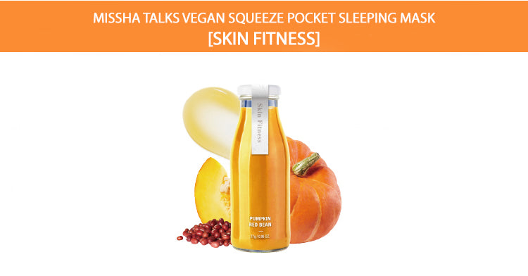 MISSHA Talks Vegan Squeeze Pocket Sleeping Mask Mega Nutritious 10g MISSHA