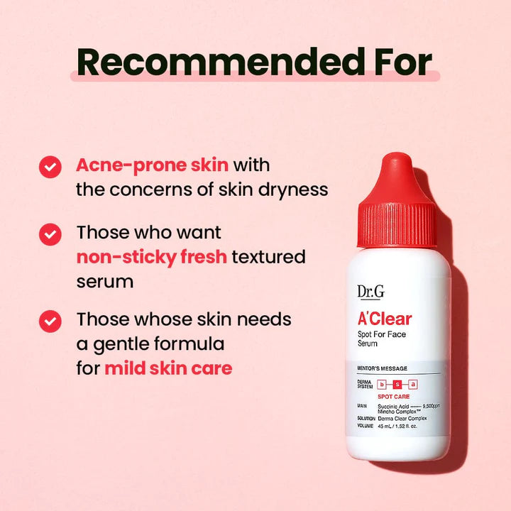 Dr.G A'Clear Spot For Face Serum 45ml Dr.G