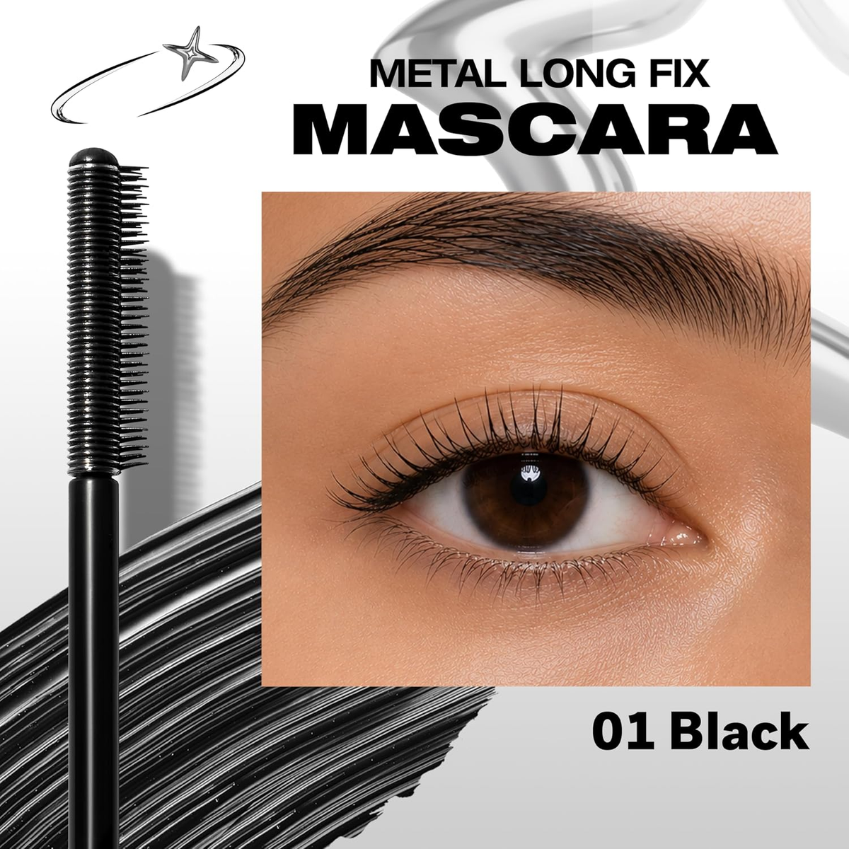 Amuse Metal Long Fix Mascara