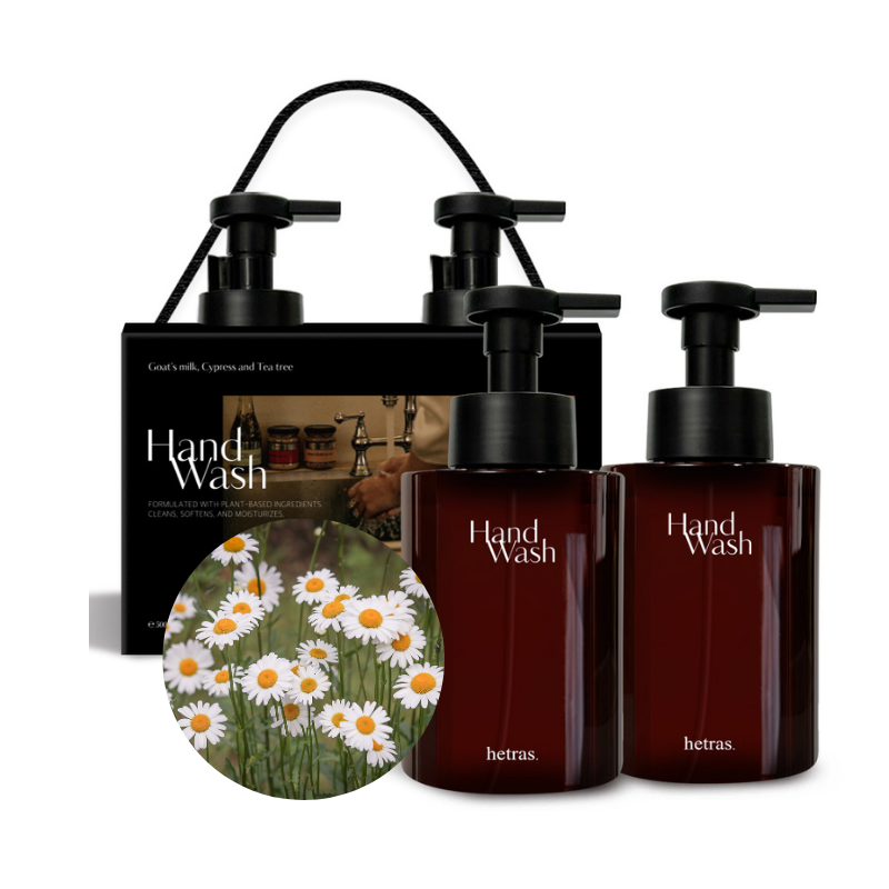 hetras Perfumed Bubble Hand Wash 515ml x 2 hetras