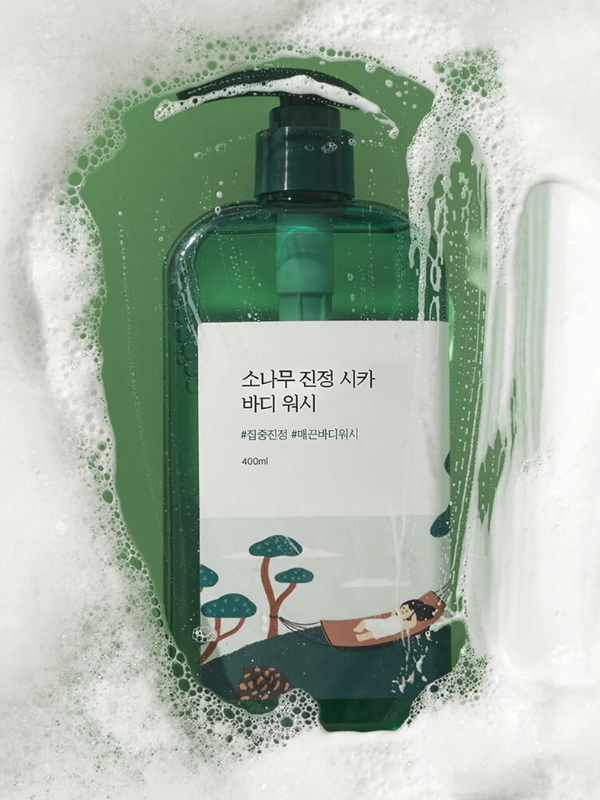 Round Lab Pine Calming Cica Bodywash 400ml