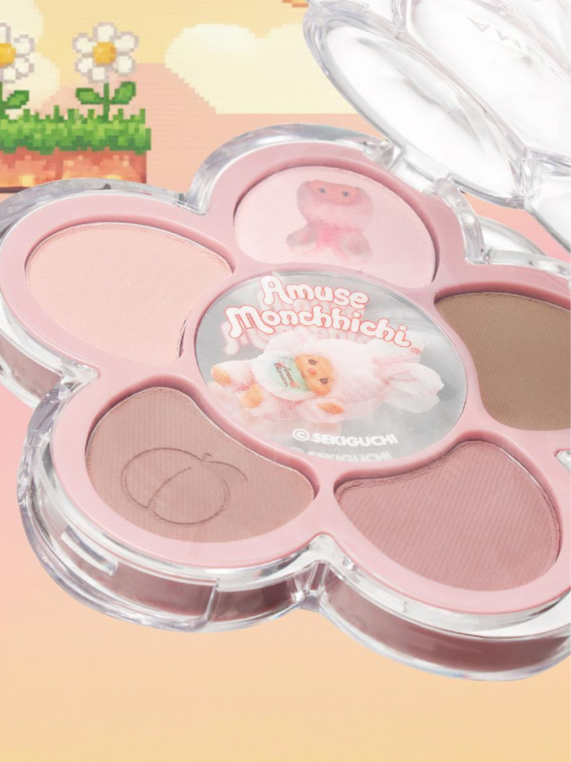 Amuse Flora Eye Palette [Monchhichi Limited Edition]