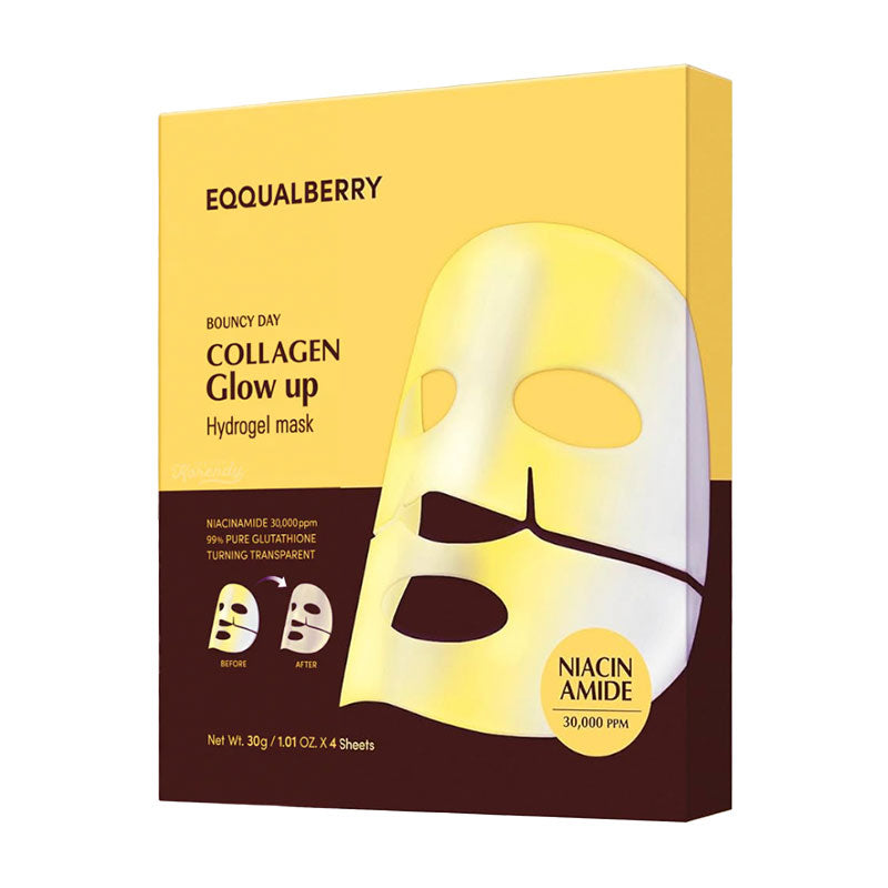 Eqqualberry Collagen Glow up Hydrogel Mask
