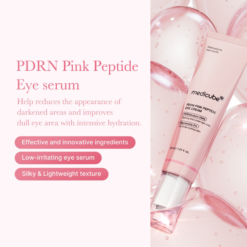 medicube PDRN Pink Peptide Eye Serum 30ml medicube
