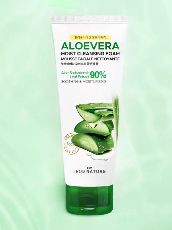 From Nature Aloevera Moist Cleansing Foam 150g From Nature