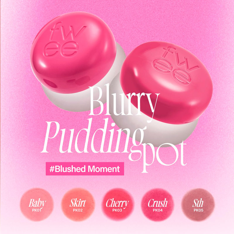 fwee Lip & Cheek Blurry Pudding Pot 5g fwee