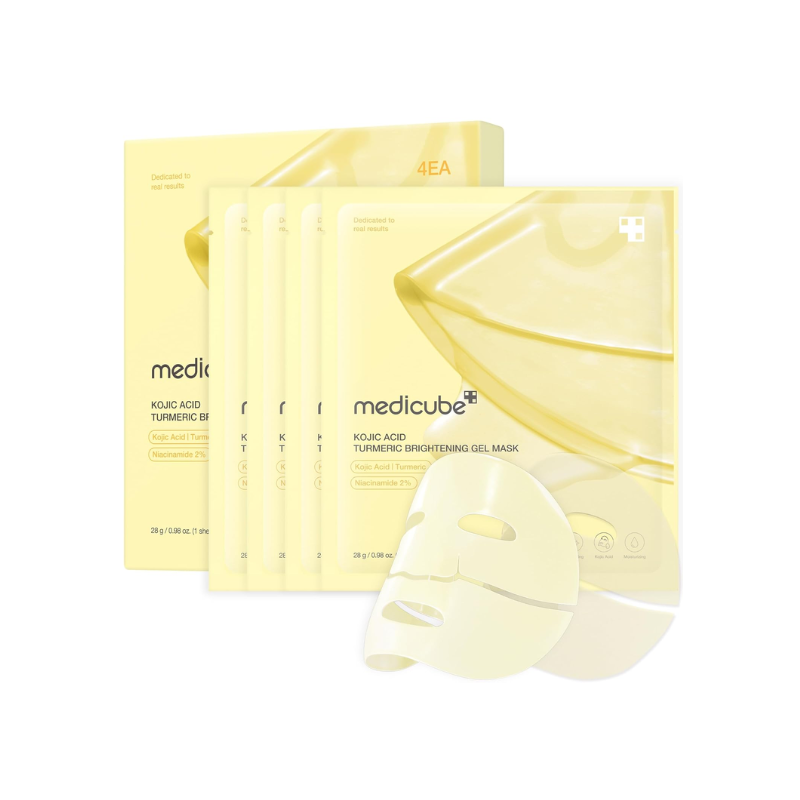 medicube Kojic Acid Turmeric Brightening Gel Mask 28g medicube