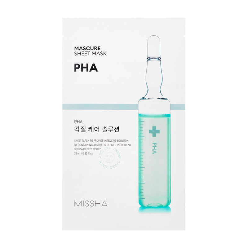 missha glutathione mask Mascure Whitening Sheet 28 ml transforming your skin with consistent use Missha Mascure Calming Solution Sheet