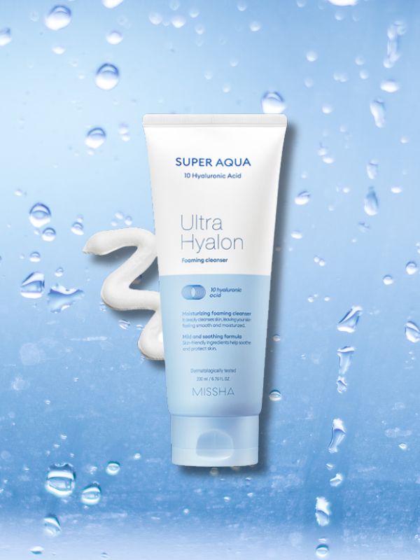 MISSHA Super Aqua Ultra Hyalron Cleansing Foam MISSHA