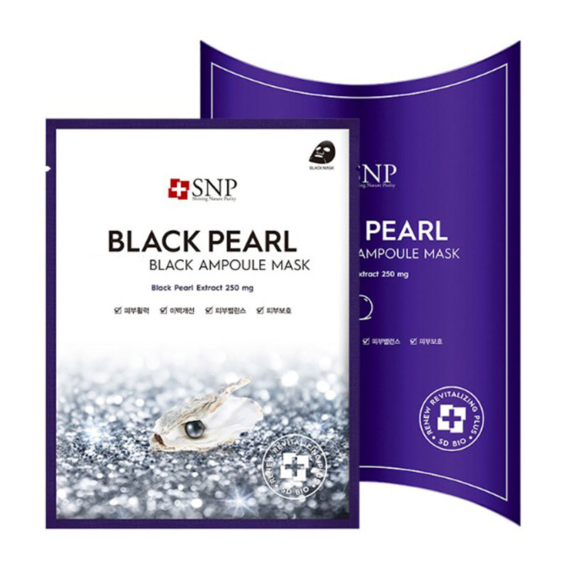 SNP Black Pearl Ampoule Mask 25ml SNP