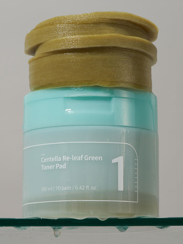 numbuzin No.1 Centella Re-Leaf Green Toner Pad 190ml / 70pads