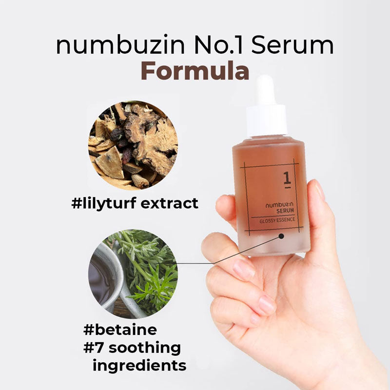 numbuzin No.1 Glossy Essence Serum 50ml numbuzin