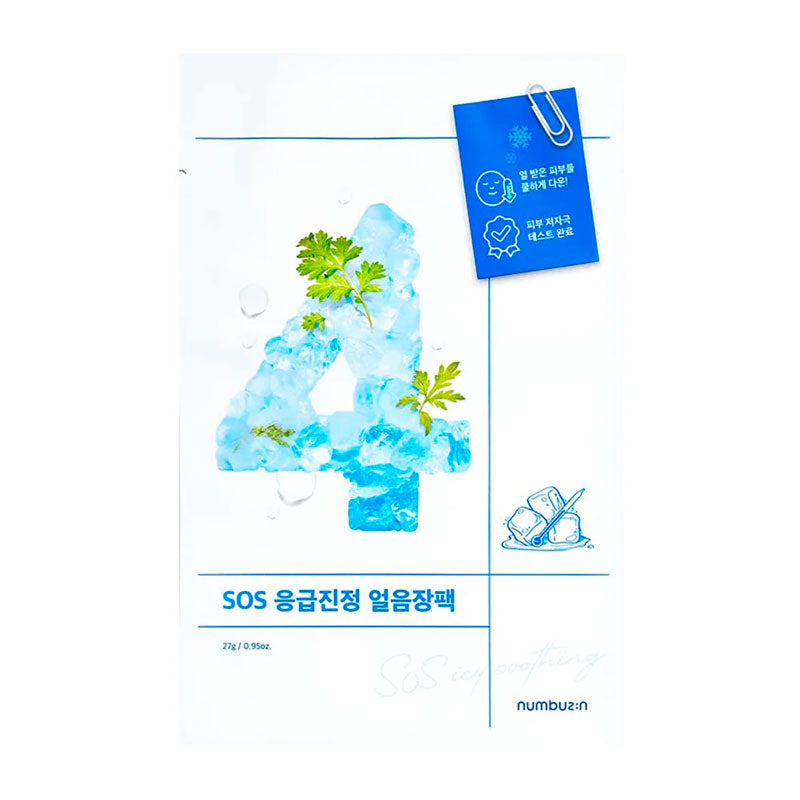 numbuzin No.4 Icy Soothing Sheet Mask