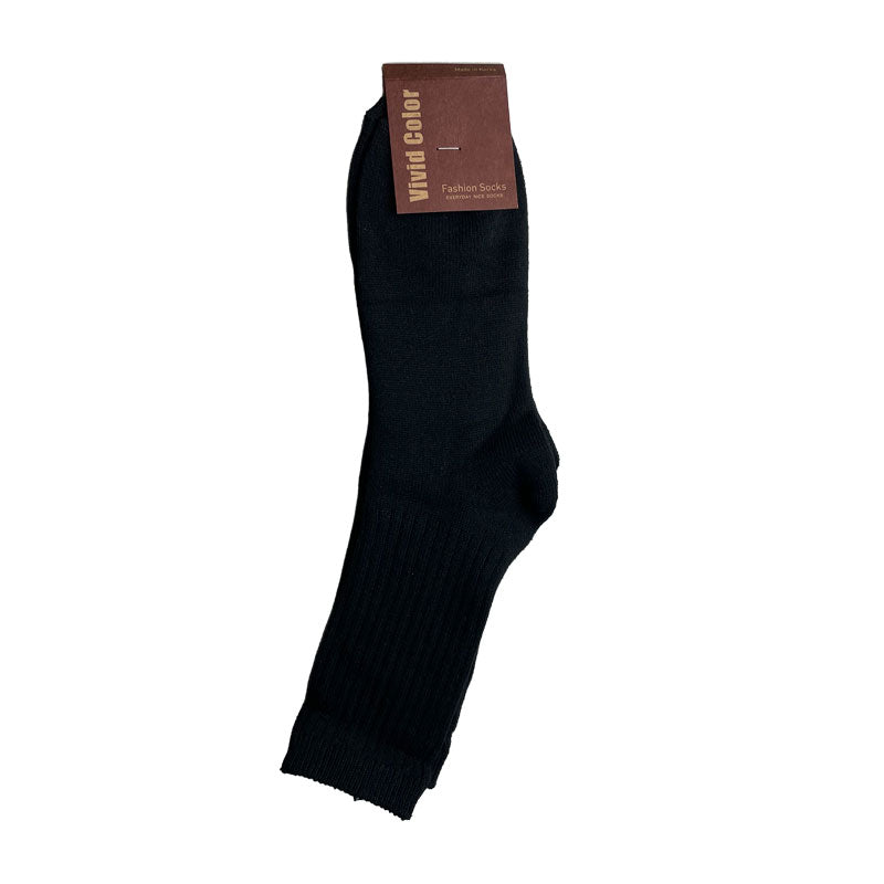 Ribbed Fashion Quarter Socks pinknblossom