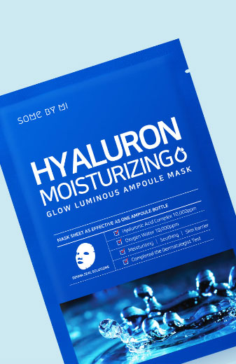 SOME BY MI Hyaluron Moisturizing Glow Luminous Ampoule Mask SOME BY MI