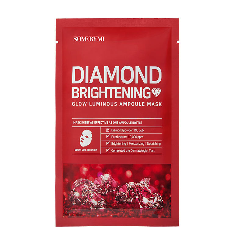 SOME BY MI Red Diamond Brightening Glow Luminous Ampoule Mask SOME BY MI