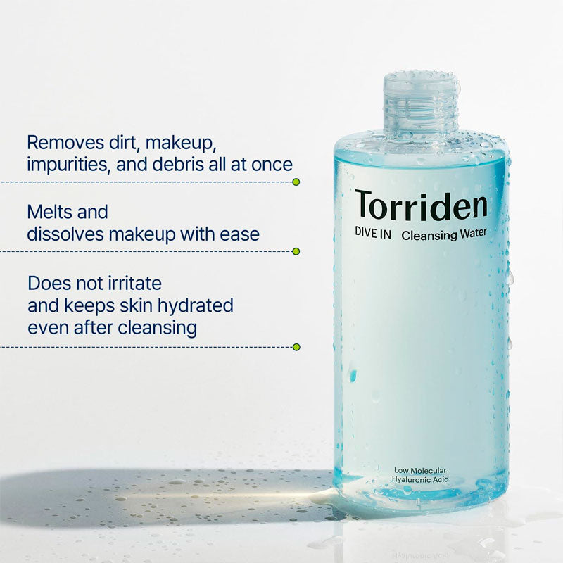 Torriden Dive-In Low Molecular Hyaluronic Acid Cleansing Water 400ml
