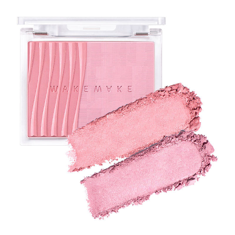 WAKEMAKE Sheer Layering Dual Blusher 5g